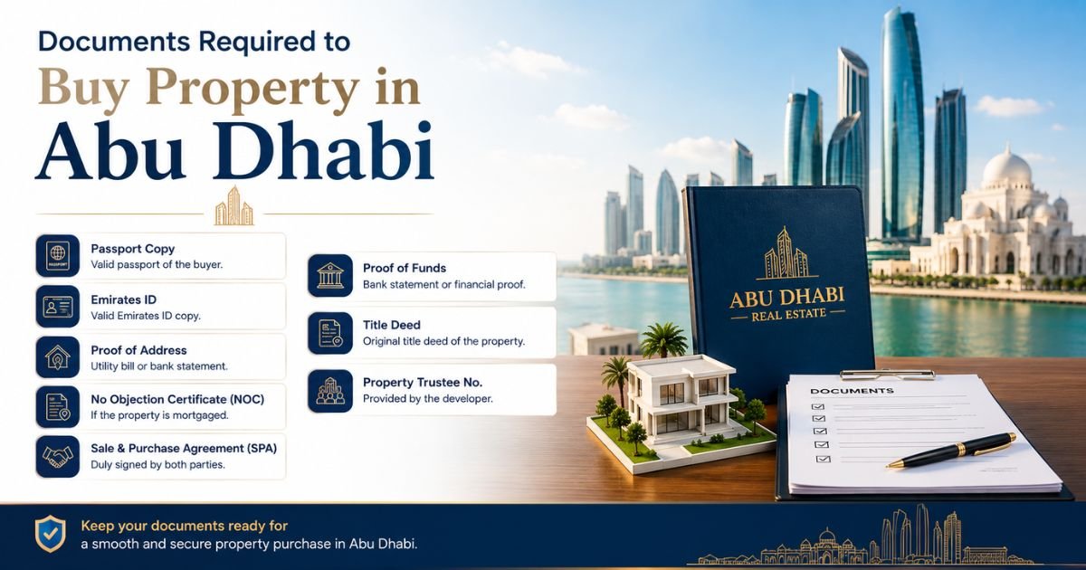documents requird to buy property in Abu-Dhabi