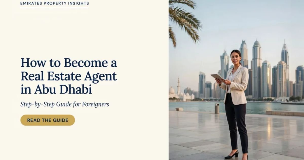 How to Become a Real Estate Agent in Abu Dhabi: Step-by-Step Guide for Foreigners