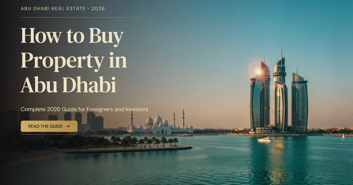 How to Buy Property in Abu Dhabi: Complete 2026 Guide for Foreigners and Investors